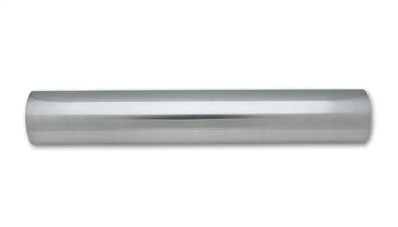 Vibrant 2.5in O.D. Universal Aluminum Tubing (18in long Straight Pipe) - Polished - Truck & Automotive