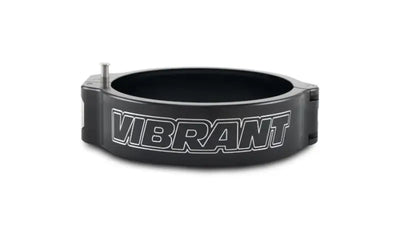 Vibrant 3.50in O.D. Aluminized HD 2.0 Clamp - Anodized Black (Clamp Only) - Truck & Automotive