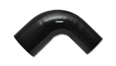Gloss Black Silicone 90 Degree Transition Elbow, 3.5in ID x 4in ID x 3.5in Long, for RV, Automotive, Powersports, Off-Road, Marine, Exterior, Truck Accessories, Interior, Truck Bed, RV Parts, Truck & Automotive, AVADA - Best Sellers