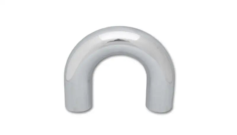 Vibrant 3.5in O.D. Universal Aluminum Tubing (180 degree Bend) - Polished - Truck & Automotive