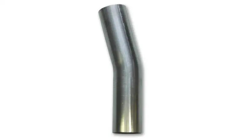 Vibrant Vibrant 3.5in OD T304 SS 15 Deg Mandrel Bend 5in Leg Length (5.5in Centerline Radius)