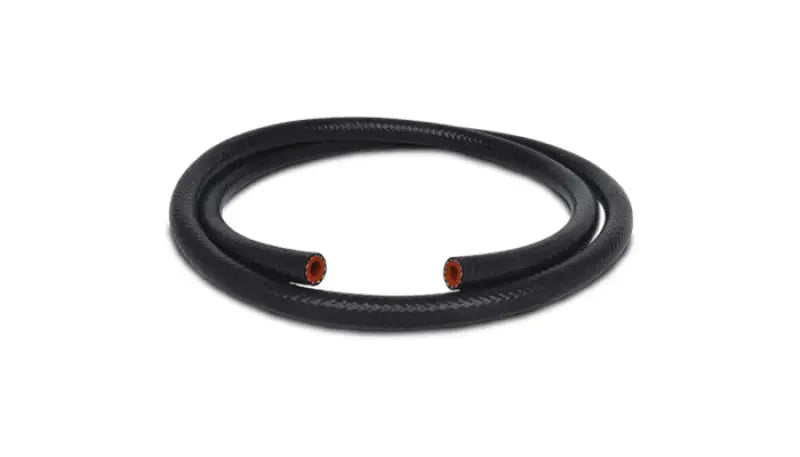 Vibrant 3/8in (10mm) I.D. x 20 ft. Silicon Heater Hose reinforced - Black - Truck & Automotive