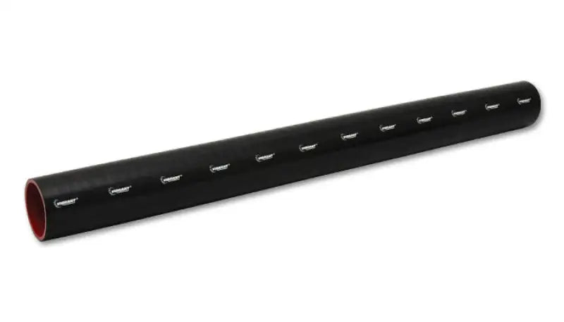 Vibrant 4 Ply Reinforced Silicone Straight Hose Coupling - 2.5in I.D. x 36in long (BLACK) - Truck & Automotive