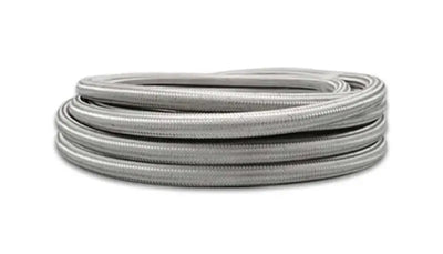 Vibrant -6 AN SS Braided Flex Hose (5 foot roll) 