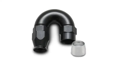 Vibrant Vibrant -6AN 180 Degree Elbow Hose End Fitting for PTFE Lined Hose