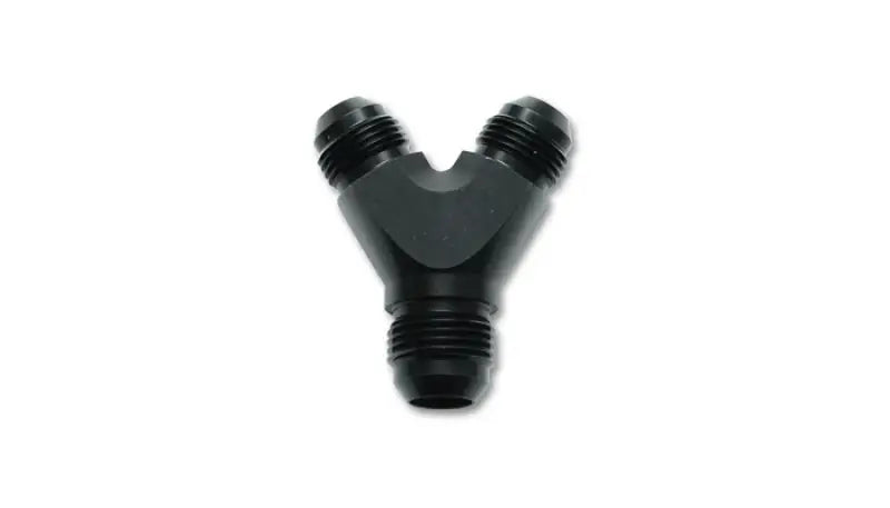 Vibrant -6AN x -6AN x -6AN Y-Adapter Fitting - Aluminum, lightweight and double anodized for optimal fuel flow connection, RV, Automotive, Powersports, off-road, marine, exterior, truck accessories, interior, truck bed, rv parts, Truck & Automotive, Fabrication, AVADA - Best Sellers
