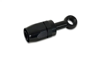 Vibrant -8AN Banjo Hose End Fitting for use with M14 or 9/16in Bolt - Aluminum Black - Truck & Automotive