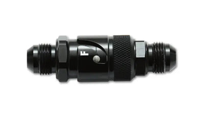Vibrant -8AN Quick Release Fitting with Viton Seal - Aluminum for RV, automotive, powersports, off-road, marine, truck accessories, racing, riding applications.