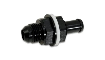 Vibrant Bulkhead Fuel Cell Adapter -6AN Male Flare x 5/16in Barb - Truck & Automotive