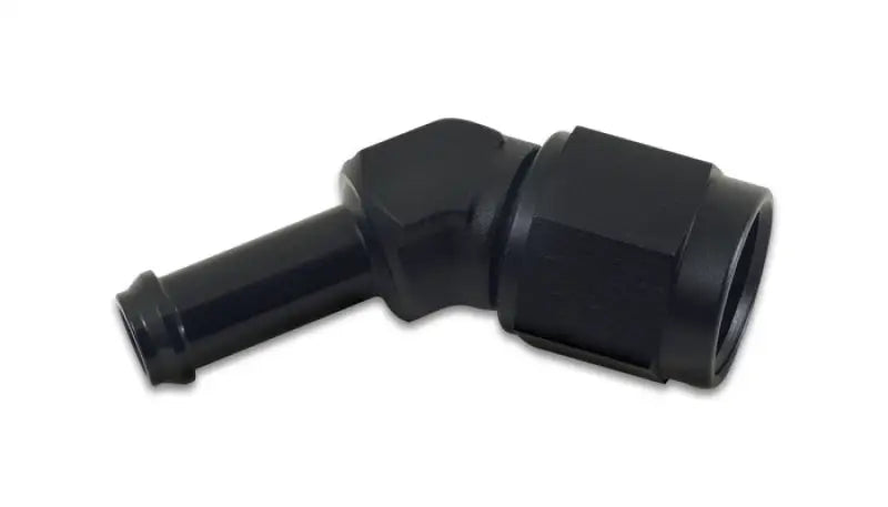 Vibrant Female AN to 45 Degree Barb AL Fitting (-6AN 3/8in Barb) - Truck & Automotive