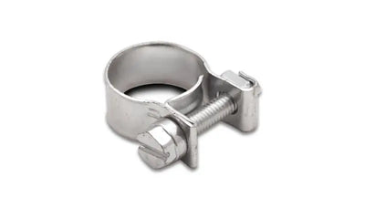Vibrant Zinc Plated Mild Steel Fuel Injector Style Mini Hose Clamp 7-9mm Range Pack of 10
