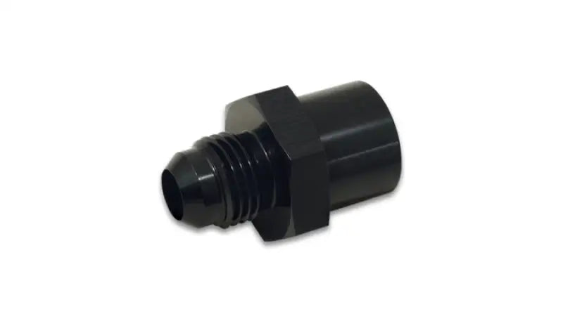 Vibrant M14 x 1.5 Female to -6AN Male Flare Adapter - Anodized Black - Truck & Automotive