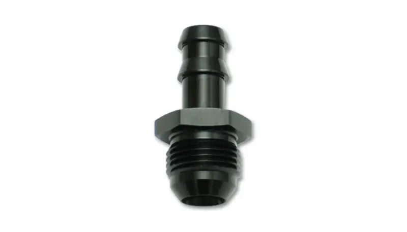 Vibrant Male -6AN to 5/16in Hose Barb Straight Aluminum Adapter Fitting - Truck & Automotive