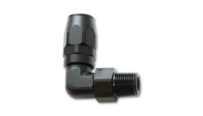 Vibrant Male NPT 90 Degree Hose End Fitting -6AN - 1/4 - Truck & Automotive