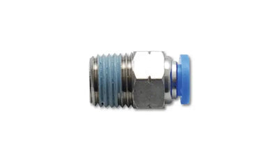 Vibrant Male Straight Pneumatic Vacuum Fitting (1/8in NPT Thread) for 1/4in (6mm) OD tubing, ideal for RV, automotive, powersports, off-road, marine, exterior, truck accessories, interior, truck bed, and RV parts, Truck & Automotive, Fabrication, AVADA - Best Sellers
