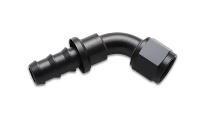 Vibrant Push-On 60 Degree Hose End Elbow FittingSize -6AN 