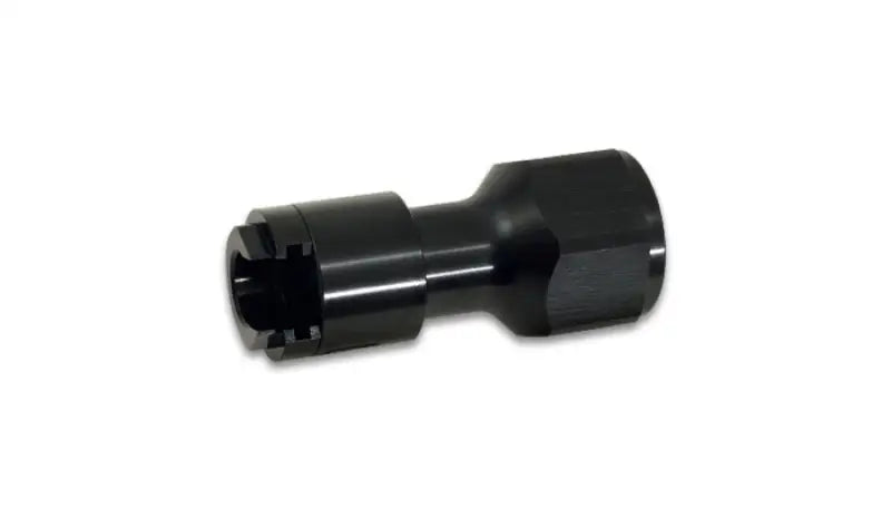 Black metal quick disconnect for Vibrant Quick Disconnect EFI Adapter -8AN ORB x 3/8