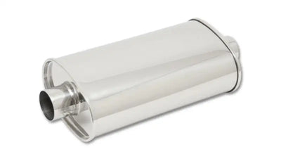 Vibrant StreetPower Oval Muff 5inx9in x 15in long body 2.5in in I.D. out Center-Center - Truck & Automotive