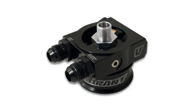 Vibrant Thermostatic Oil Cooler Sandwich Adapter w/Spacer - Truck & Automotive
