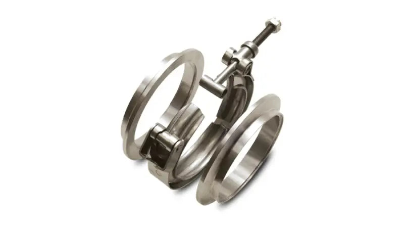 Vibrant Titanium V-Band Flange Assembly for 2.5in OD Tubing 