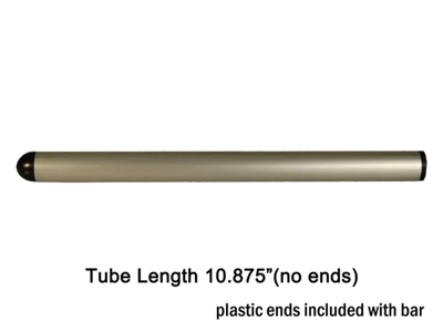 Vortex Racing Clip-On Standard Bar 10.875 Length- Silver - Vortex Racing
