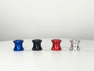 Vortex Racing Swingarm Spools 8mm- Black - Vortex Racing