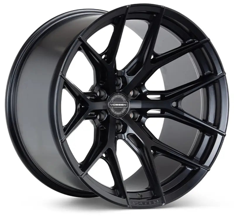 Vossen HF6-4 20x10 / 6x139.7 / ET-18 / Super Deep Face / 106.1 - Satin Black - Truck & Automotive