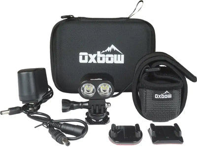 OXBOW GEAR LLC Voyager Helmet Light Kit Rechargeable Lithium Battery