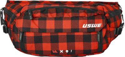 Waist 6l Hip Pack Flannel Red (Pack Only) - USWE