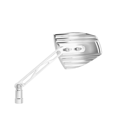 Wave Mirror Pair Chrome 