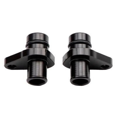 Wehrli 04.5-2010 Duramax LLY/LBZ/LMM Crankcase Vent (PCV) Fitting Kit - Billet Black Anodized - WCF100189