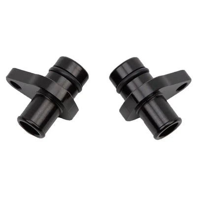 Wehrli 04.5-2010 Duramax LLY/LBZ/LMM Crankcase Vent (PCV) Fitting Kit - Billet Black Anodized - WCF100189