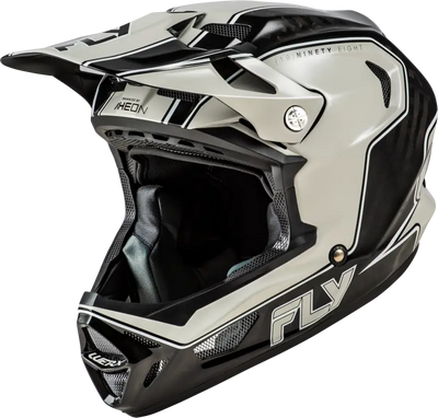 Werx R Flow Carbon Helmet Black Carbon/Grey Xs - FLY RACING