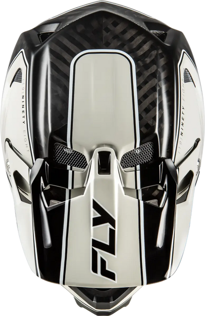Werx R Flow Carbon Helmet Black Carbon/Grey Xs - FLY RACING