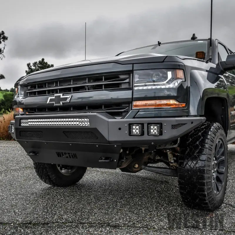 Westin 16-19 Chevy/GMC  Silverado/Sierra 1500 Pro-Mod Front Bumper 
