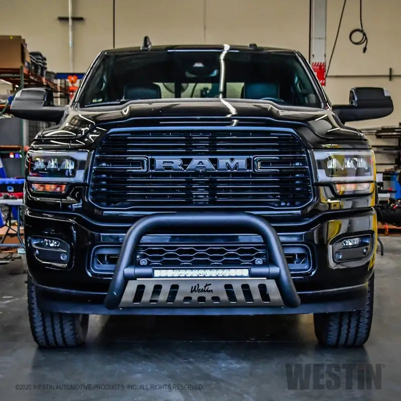 Westin 19-20 Ram 2500/3500 Ultimate LED Bull Bar - Textured Black - Truck & Automotive