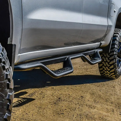 Westin 19-22 Chevrolet Silverado / GMC Sierra Crew Cab Outlaw Nerf Step Bars - Truck & Automotive
