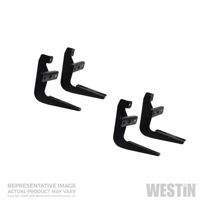 Westin Westin 2004-2014 Ford F-150 SuperCab (Excl Heritage) Running Board Mount Kit - Black