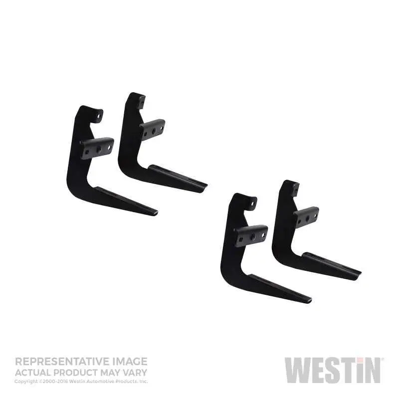 Westin Westin 2004-2014 Ford F-150 SuperCab (Excl Heritage) Running Board Mount Kit - Black
