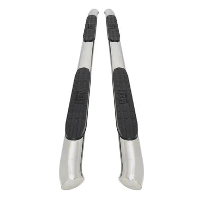 Westin 2005-2018 Toyota Tacoma Double Cab PRO TRAXX 4 Oval Nerf Step Bars - SS - Truck & Automotive