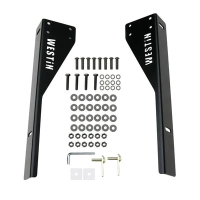 Westin 2008-2017 Ford F-250/350/450/550HD HD Headache Rack - Black - Truck & Automotive