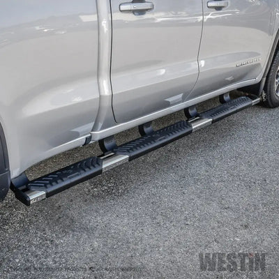 Westin 2019 Chevrolet Silverado/Sierra 1500 Crew Cab (5.5ft) R5 Modular Nerf Step Bars - SS 