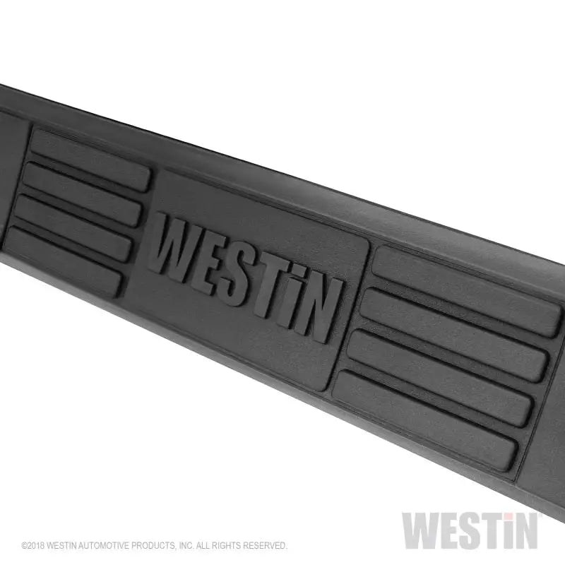 Westin 2019 Chevrolet Silverado/Sierra 1500 Crew Cab E-Series 3 Nerf Step Bars - Black 