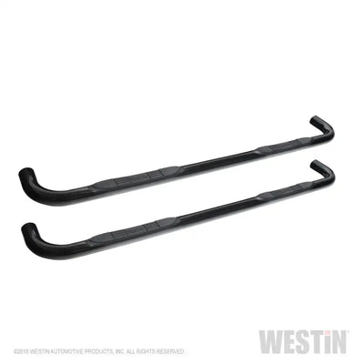 Westin Westin 2019 Chevrolet Silverado/Sierra 1500 Crew Cab E-Series 3 Nerf Step Bars - Black
