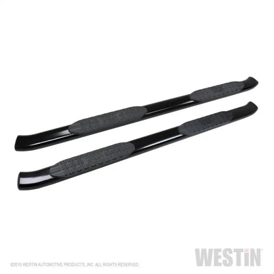 Westin 2019 Chevrolet Silverado/Sierra 1500 Crew Cab Non LD PRO TRAXX 5 Oval Nerf Step Bars - Black 