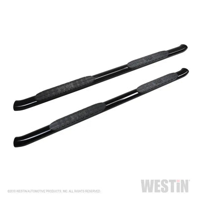 Westin 2019 Chevrolet Silverado/Sierra 1500 Crew Cab Non LD PRO TRAXX 4 Oval Nerf Step Bars - Black 