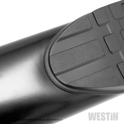 Westin 2019 Chevrolet Silverado/Sierra 1500 Crew Cab Non LD PRO TRAXX 5 Oval Nerf Step Bars - Black 