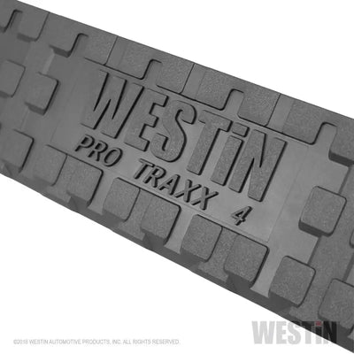Westin 2019 Chevrolet Silverado/Sierra 1500 Crew Cab Non LD PRO TRAXX 4 Oval Nerf Step Bars - SS 