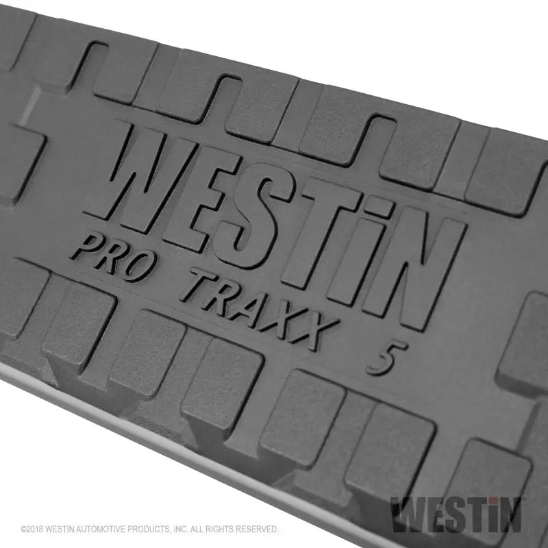 Westin 2019 Chevrolet Silverado/Sierra 1500 Crew Cab Non LD PRO TRAXX 5 Oval Nerf Step Bars - SS 