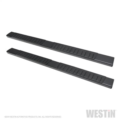 Westin 2019 Chevrolet Silverado/Sierra 1500 Crew Cab R7 Nerf Step Bars - Black 